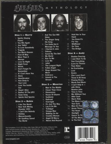 ビー・ジーズ　Bee Gees 「Mythology」 Bee Gees - Mythology: The 50th Anniversary Collection -4 CD